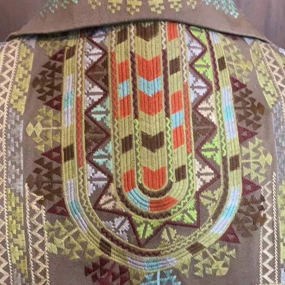 Southwestern Embroidered Jacket 8P - Picture 2 of 11